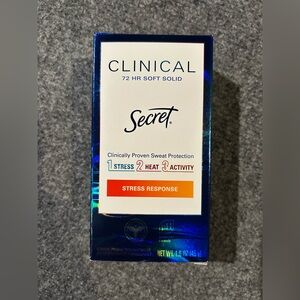 Secret Clinical 72 HR Soft Solid Deodorant NIB!